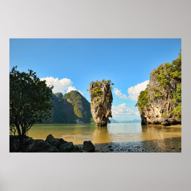 Póster isla Ko Tapu (Frente)