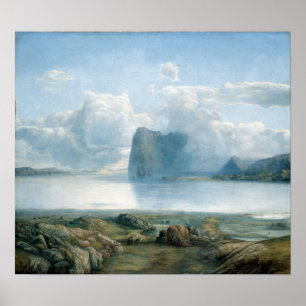 Póster Isla Lars Hertervig Borgøya
