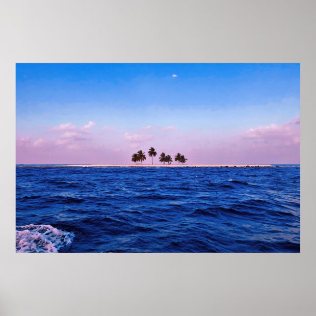 Póster Isla Lone (Frente)