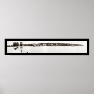 Póster Isla Madeline, WI Enorme Foto 1915