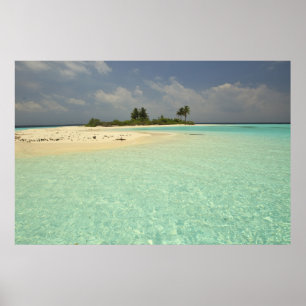 Póster Isla Mathidhoo, deshabitada, North Huvadhoo 3