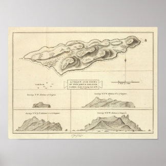 Póster Isla Pitcairn