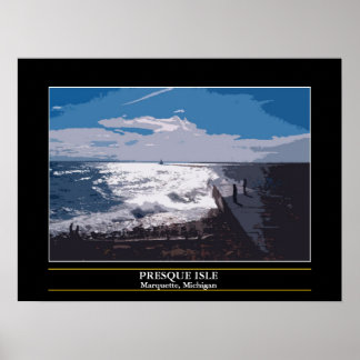 Póster Isla Presque