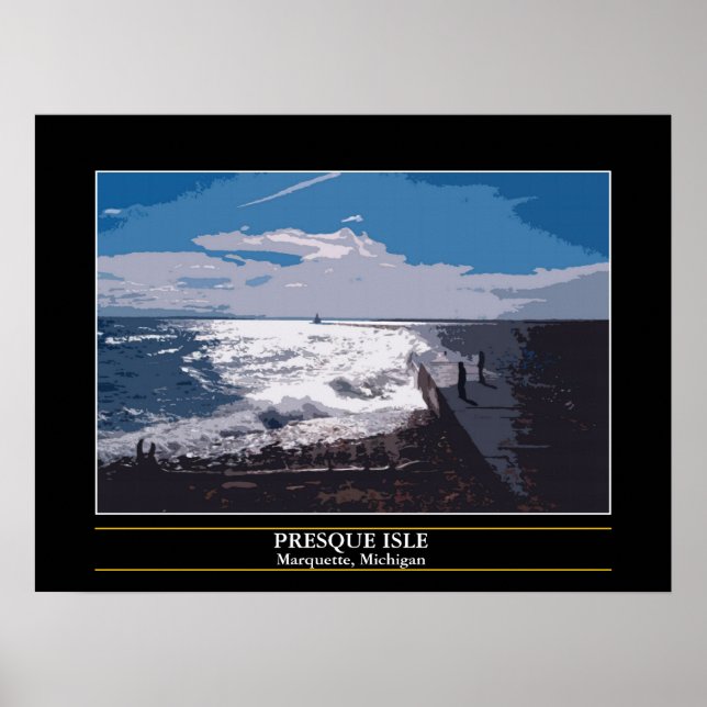 Póster Isla Presque (Frente)