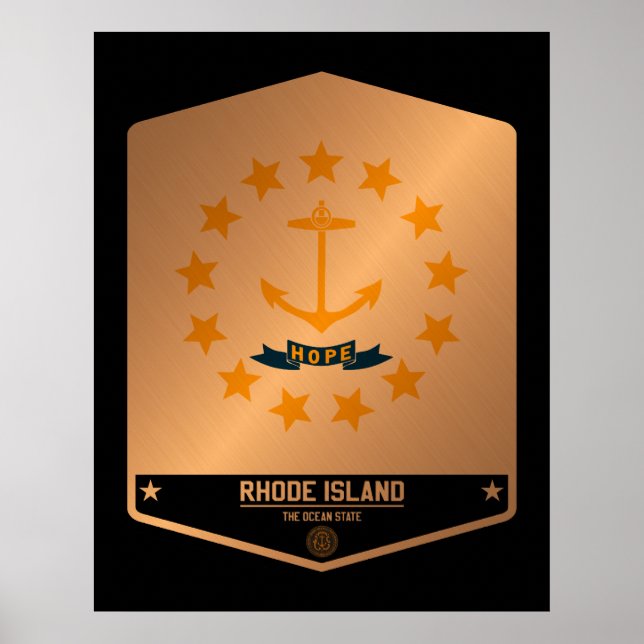 Póster Isla Rhode (Frente)