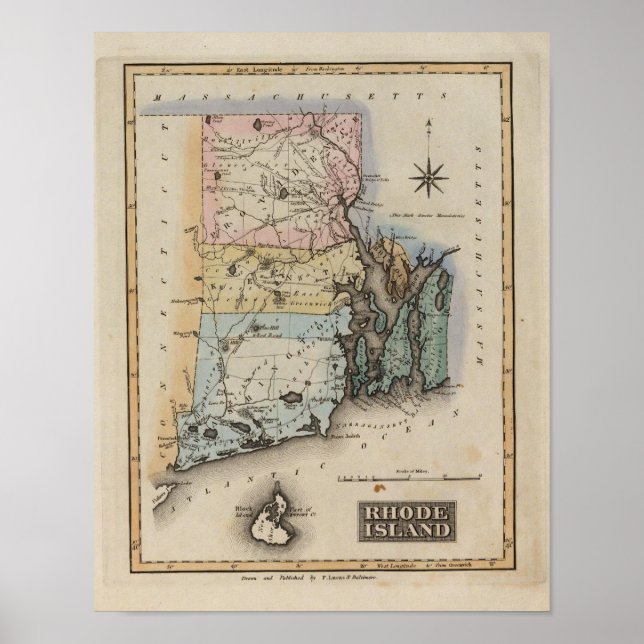 Póster Isla Rhode 10 (Frente)