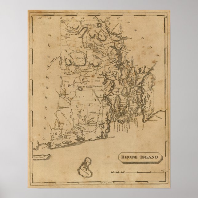 Póster Isla Rhode 4 (Frente)