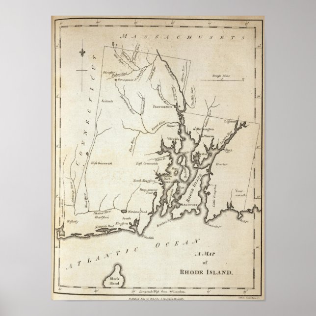 Póster Isla Rhode 7 (Frente)
