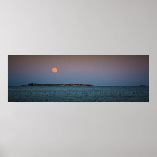 Póster Isla Sambro Interior, NS, Canadá (Frente)