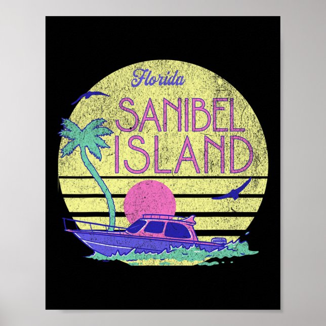 Póster Isla Sanibel _1  (Frente)