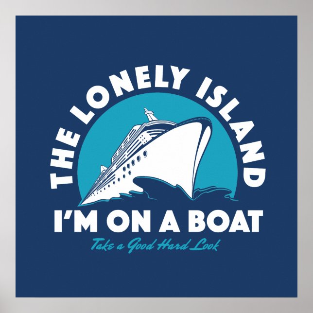 Póster Isla Solitaria - Echa Un Vistazo (Frente)