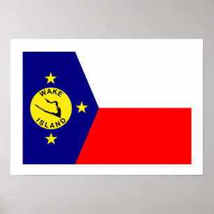Póster Isla Wake