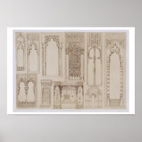 Islamic and Moorish design for shutters and divans