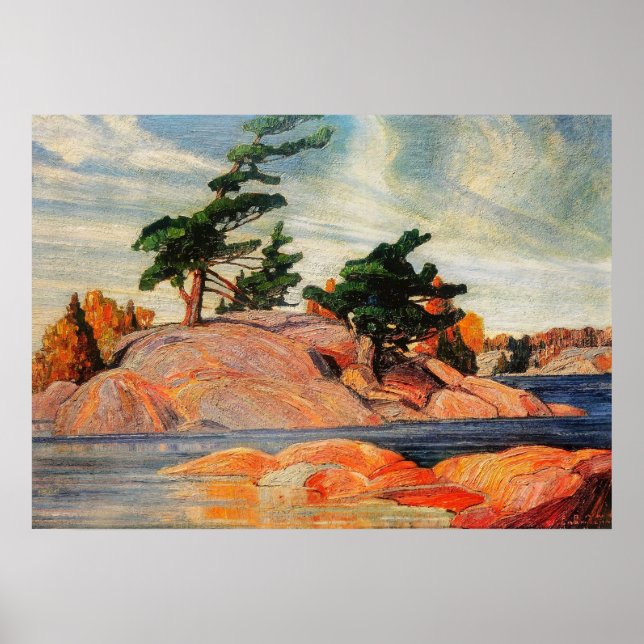 PÓSTER ISLAND GEORGIAN BAY (Frente)