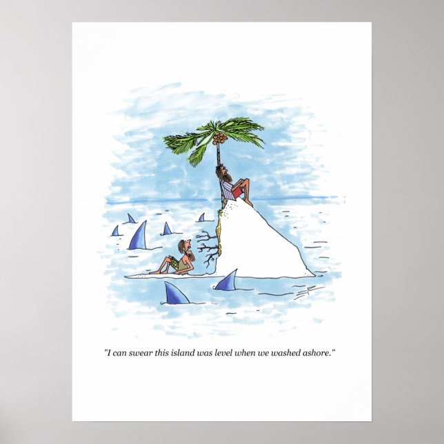 Póster Island Was Level Matate poster (Frente)