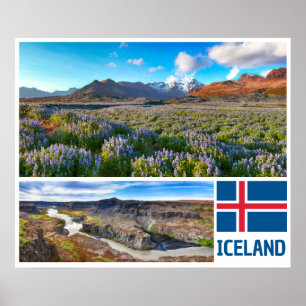 Póster Islandia