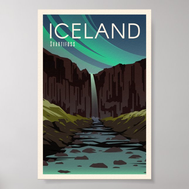 Póster Islandia (Frente)
