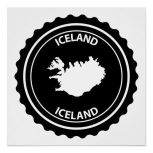 Póster Islandia