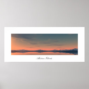 Póster Islas Aleutian