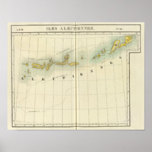 Póster Islas Aleutian 39