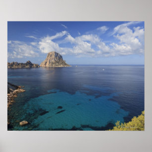 Póster Islas Baleares, Ibiza, España