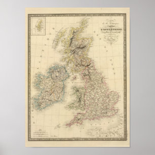 Póster Islas Británicas 2