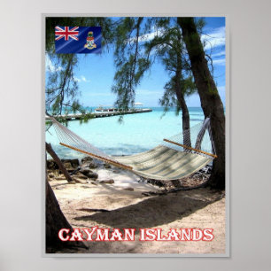 Póster Islas Caimán - Punto de Rum - Panorama