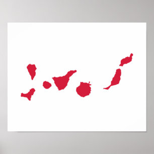 Póster Islas Canarias