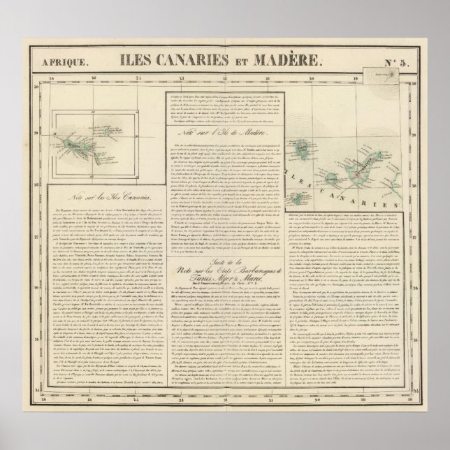 Póster Islas Canarias 5 (Frente)
