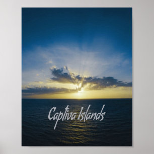 Póster Islas Captiva Florida