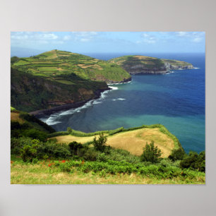 Póster Islas de Azores, Portugal