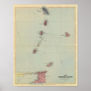 Póster Islas de barlovento