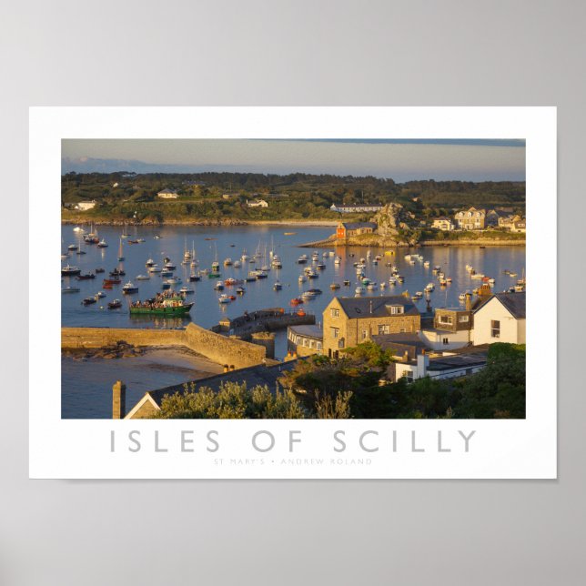 Póster Islas de Scilly (Frente)
