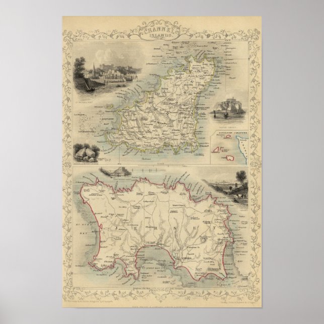 Póster Islas del Canal (Frente)