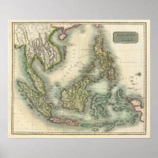 Póster Islas del Este de la India 3