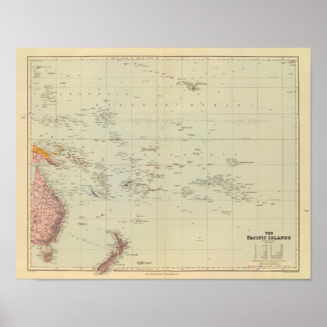 Póster Islas del Pacífico 2 (Frente)