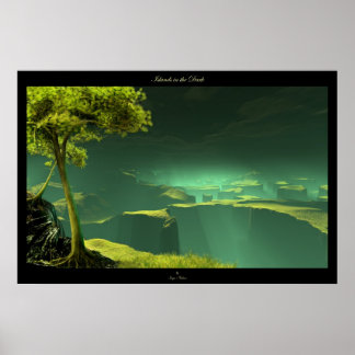 Póster Islas en la oscuridad