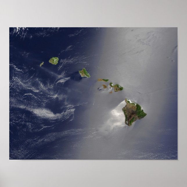 Póster Islas Hawái (Frente)