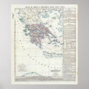 Póster Islas Jónicas, Grecia