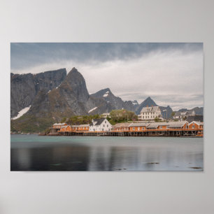 Póster Islas Lofoten Noruega