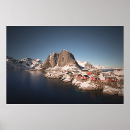 Póster Islas Lofoten Noruega