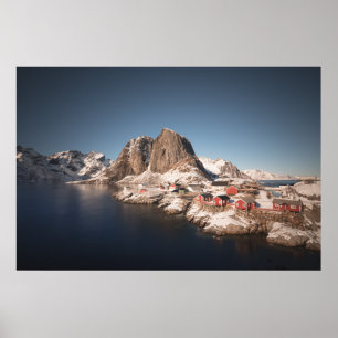 Póster Islas Lofoten Noruega