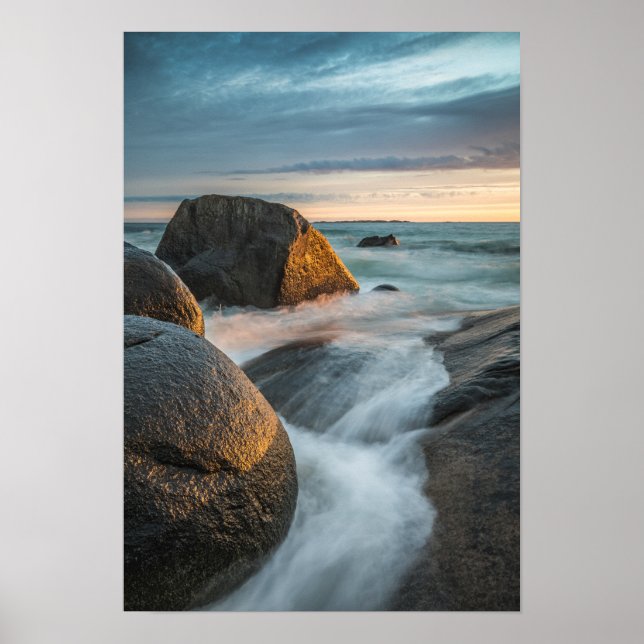 Póster Islas Lofoten Noruega (Frente)