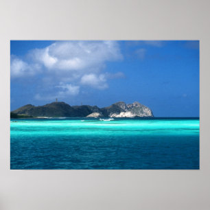 Póster Islas Los Roques, Venezuela