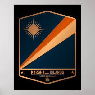 Póster Islas Marshall