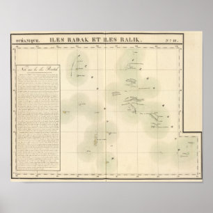 Póster Islas Marshall Oceanía no 10