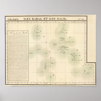 Póster Islas Marshall Oceanía no 10