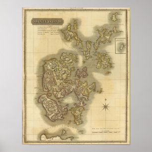Póster Islas Orcadas
