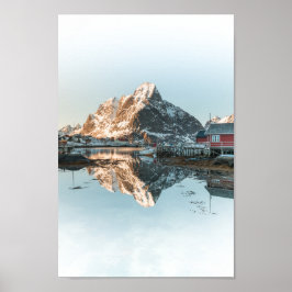 Póster Islas Reine, Lofoten
