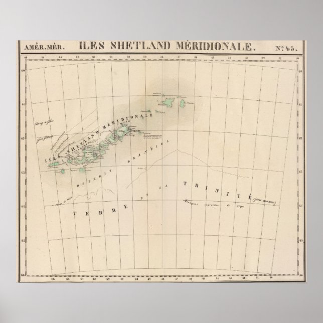 Póster Islas Shetland 43 (Frente)